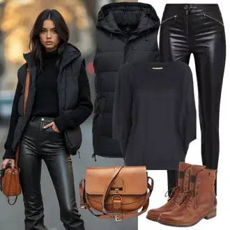outfit mit Rjava Škorenj Chelsea Škornj diemme "Jesenska prosta oblačila"