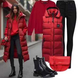Metal outfit mit Črna Usnjena Jakna/Usnjene superge/Superge Luknjasta/Usnjeni gležnjar/Chelsea Škornj/Gumijasti Gležnar karl lagerfeld "Jesenska prosti čas obleka"Look: Delovna oblačila, Rock N Roll, Metal, Hard Rock