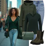 Parka Přechodové Bundy na Zimu Outfity image