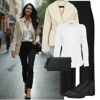 Outfit sa Nekategorizirano MARCO TOZZI "Elegantan zimski outfit"