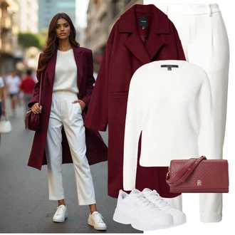 Cilia Outfit s Bílá/Krémová Tenisová bota/Bota na fitness/Tréninková bota/Gymnastická bota/Běžecká bota Puma "Perfektní na zimu"