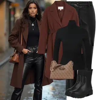 Outfity na cestování "Perfektní na zimu"