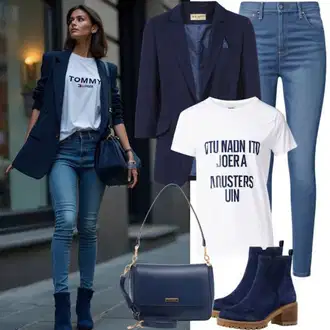 Outfity z džínu Zima s Černá/Modrá/Hnědá Kovbojská kotníková bota/Plochá Kotníková Bota/Šněrovací Kotníková Bota/Šněrovací bota/Šněrovací Bota/Kotníková Bota s Podšívkou/Vintage Kotníková Bota/Westernová Kotníková Bota/Zimní kotníková bota boto "Perfektní pro podzim"