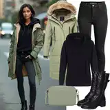 Outfity s kozačkami nad kolena na léto image