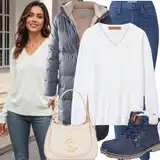Ležérní outfity s džíny image