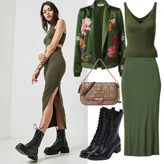 Outfity pro zábavu Elegantní s Hnědá/Béžová/Tmavě červená Bagetová taška/Ledvinka/Klasická Taška Přes Rameno/Dopisová peněženka/Malá Taška/Taška na telefon/Kosmetická Taštička/Sportovní Taška Přes Rameno L.CREDI "Podzimní vzhled"Look: Rad, Šik, Klasické, Elegantní, Disko, Extravagantní, Pro Dům