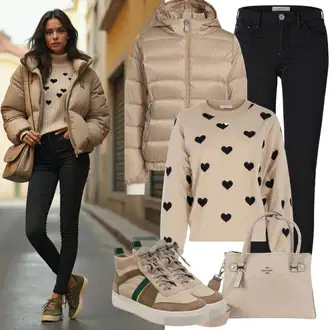 Zima outfit mit Črna Superga Zimske superge/Zimski gležnjar/Škornj za Sneg/Oblazinjeni škorenj/Zimski škornj iz jagnječje kože primohurt "Popolno za Zimo"