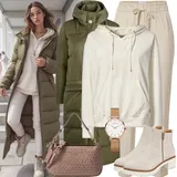 Oversized pulover Pleten outfiti za dame image