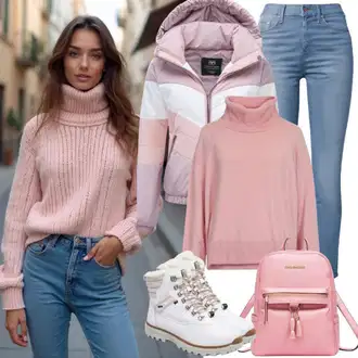 Zima outfit mit Bela/Krem/Črna Oblazinjeni škorenj/Superga Zimske superge/Škornj za Sneg/Debele Superge/Zimski čevelj/Zimski škornj iz jagnječje kože/Zimski gležnjar primohurt "Popolno za zimo"
