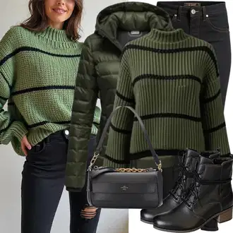Kombinacije za zimu Maxi sa Crna Torba Za Preko Ramena/Torbica/Torbica/baguette vrećica/Mala Torbica/Torba preko ramena/Torba za rame Armani Exchange "Savršeno za zimu"