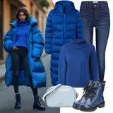 Outfity s kozačkami z džínoviny image