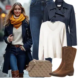 Outfit sa Nekategorizirano MARCO TOZZI "Zimske Odjeće"