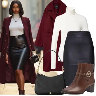 Outfiti za skunje sa Crna/Tamnoplava/Plava Kratke hlače velike veličine SELECTED FEMME, Crna/Bijela/Bež/Zeleno Nekategorizirano Polo Ralph Lauren "Zimske Odjeće"