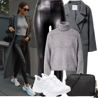 Outfity na zimu Elegantní s ?erná/Hn?dá/Bílá Ledvinka/Klasická Ta?ka P?es Rameno/Malá Ta?ka/Ta?ka na telefon/Bra?na/Sportovní Ta?ka P?es Rameno About You "Zimní Outfity"Look: Rad, 20 léta, ?ik, Elegantní, Cool, Disko, Old Money