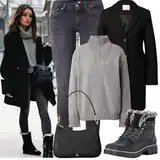 Outfity na zimu krátké image