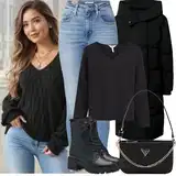 Outfity se šněrovacími kozačkami image