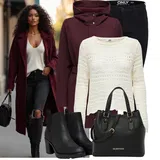 Outfity s červenými kotníkovými botami image