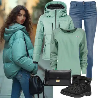 Kombinacije za tenis "Zimski outfit"