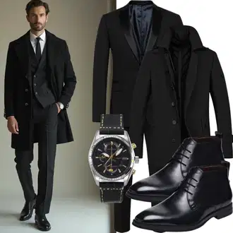 Outfits Oper Festlich mit Lila/Schwarz Kostüm/Hosenanzug/Modern Hosenanzug/Eleganter Hosenanzug/Hosenanzug Hochzeit michael kors "Business Outfit"Look: Uni, Büro, Business, Edel, Smart Casual, Elegant, Premium, Extravagante, Overdressed, Unisex, 20er Jahre, Festlich