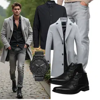 Business Outfits mit Schwarz rismart "Business Outfit"