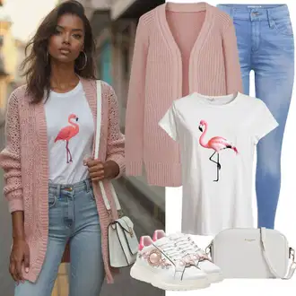 Ležerne kombinacije Vjenčanje sa Bijela Platnena tenisica/Zimske tenisice/Teddy tenisica/Tenisica s platformom/Kožna tenisica/Tenisice s patentnim zatvaračem sa strane karl lagerfeld, Plava/Siva/Svjetloplava Haljina za Vjenčanje/Haljina za Krizmu/haljina za majku mladenku/Haljina matični ured svat Vera Mont "Cool Proljetni Outfit"Look: Koncer, Škola, Vjenčanje, Prije vjenčanja, 18. rođendan, Posebne prigode, Bal, Rođendan, 50. rođendan, Matični ured, Večera, Gala, 60. rođendan