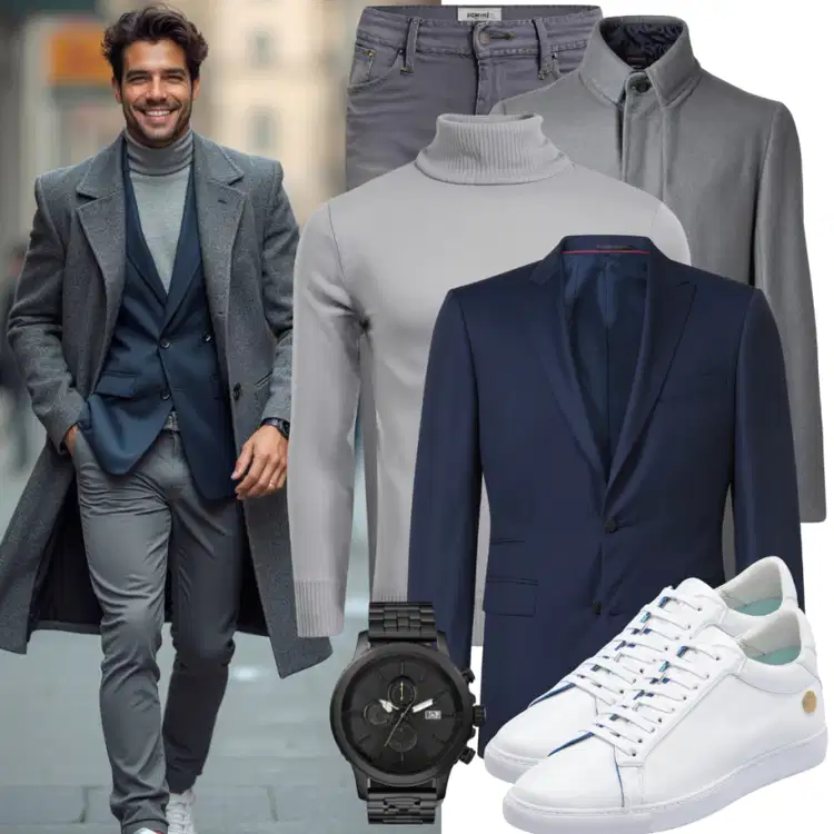 Elegantes Winter Outfit