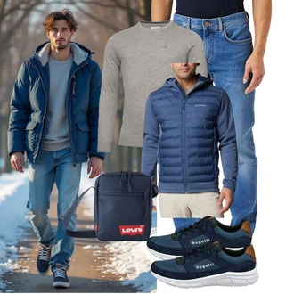 Outfit mit Grau Unkategorisiert Calvin Klein "Freizeit Outfit"