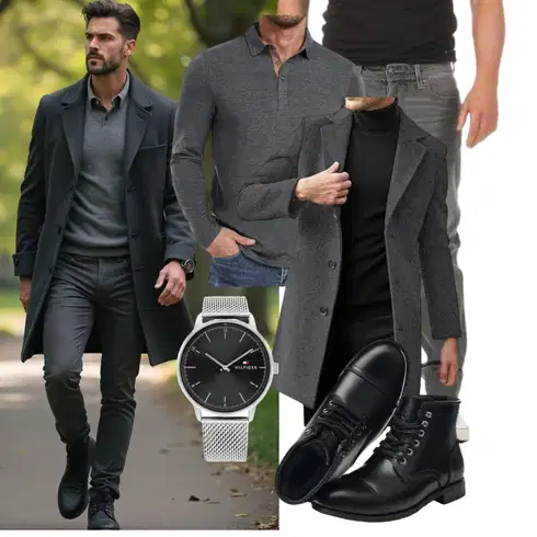 Schwarz Schnürschuh/Vintage Stiefelette/Leder Stiefelette/Lederschuh/Gefütterte Stiefelette/Flache Stiefelette/Springerstiefel/Klassischer Stiefel/Schnürstiefelette SL-Saint kombinieren