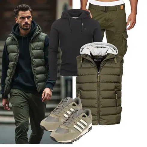 DunkelGrau/Schwarz/Grau Sport Sweatshirt/Unisex Hoodie/Hoodie/Ausgefallener Hoodie/Strick Hoodie/Sport Hoodie/Kapuzenpullover Indicode kombinieren