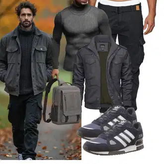 Freizeit Outfits Business Winter mit Leif Nelson "Freizeit Outfit"Look: Casual, Ausgefallene, Moderne, Business, Feine, Empire, Fließende