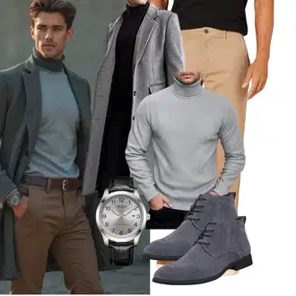 Freizeit Outfits Business Winter mit Generisch "Freizeit Outfit"Look: Casual, Classic, Unisex, Uni, Goa, Outdoor, Business, Indoor