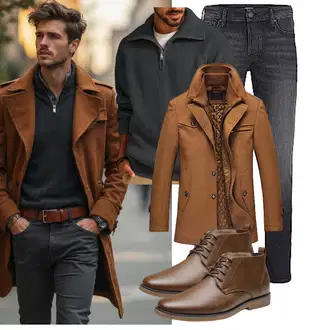 Date Winter Outfit mit PJ PAUL JONES "Freizeit Outfit"Look: Party, Abschlussball, Ball, Date
