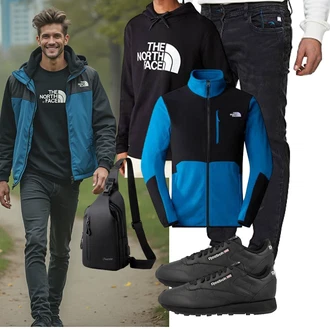 Outfit mit The North Face, The North Face "Freizeit Outfit"