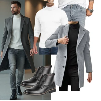 Softshell Outfit mit Grau "Freizeit Outfit"