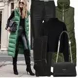 Outfity s vysokými kozačkami image