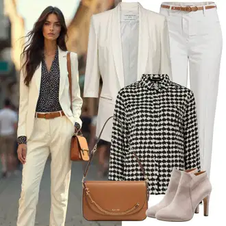 Chic outfity "Jarní Vzhled"
