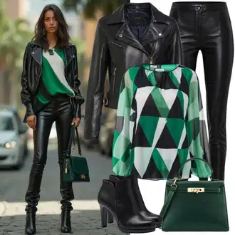 Chic outfity "Jarní vzhled"