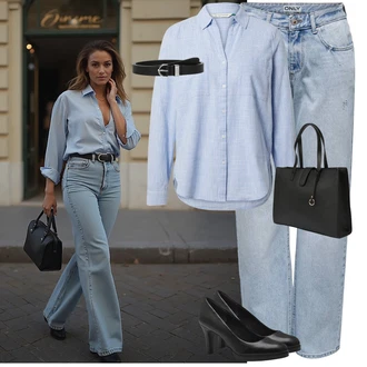 Outfit s Černá/Červená/Bílá Pouzdro/Přívěsek/Collier/Klíčenka/Přívěsek na klíče/Sportovní doplněk About You "Módní zimní outfit"