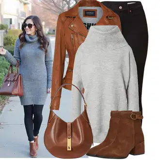 Outfity na zimu s Černá/Vínová Skinny Kalhoty/Kalhoty s Vysokým Pasem/Tregíny/Legíny s Vysokým Pasem/Push up Kalhoty/Jeggings VERO MODA "Praktický vzhled"