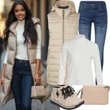 Kombinace Khaki Vest image