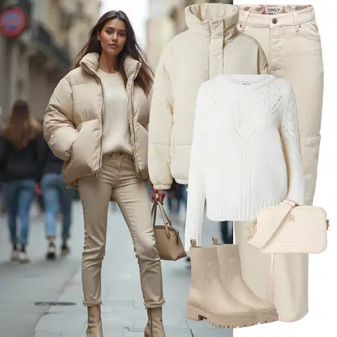 Kombinace Béžová/Khaki Rovná Kalhoty/Manšestrové Kalhoty/Cargo Kalhoty/Motorkářská kalhoty/Manšestrové Lacláč/Tesařská kalhoty/Boyfriend Kalhoty/Twillová Kalhoty/Kalhoty s dírou/Mušelínové kalhoty/Kalhoty se Štěrbinou Only