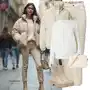 Kombinace Béžových Manšestrových Kalhot image