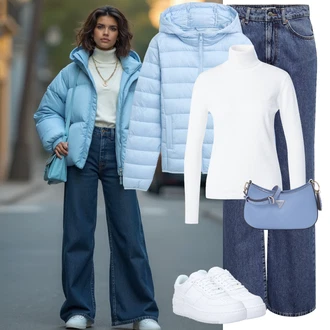 Outfit sa Tom Tailor Denim "Cool zimski outfit"