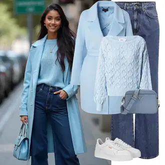 Kombinacije iz 90-ih "Moderan zimski outfit"