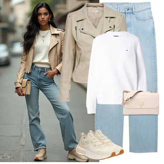 Outfit sa Tom Tailor Denim "Cool zimski outfit"