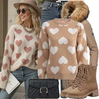 Outfity na zimu s Modrá/Světle modrá Kožená bunda/Kožené Boty/Zimní bunda/Džíny s Rozparkem/Termální Džíny/Push up Džín/High Waist Džínové Kalhoty/Kožená Pánská Bund/Navlékací džíny Only "Perfektní pro jaro"