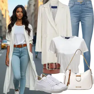 Chic outfity "Perfektní pro jaro"