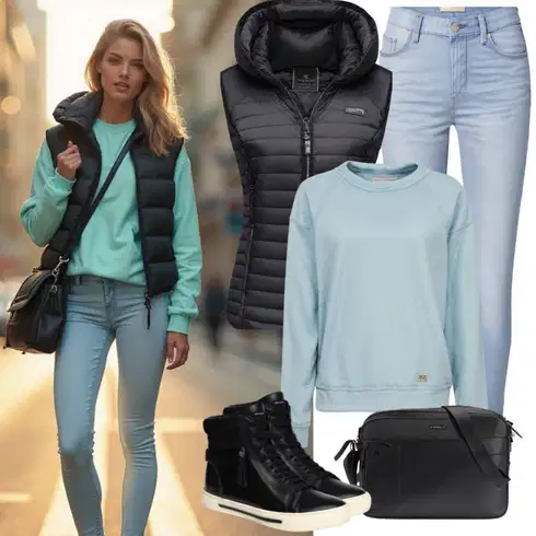 Kombinace Černá Vest bez Rukávů/Prošitý Prslušenství/Dlouhá Vest/Puffer Vest/Peřová Vest/Krátká Vest Vila