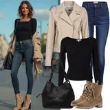 Outfiti z motorističnimi jaknami image