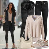 Oversized pulover Hoja outfiti za dame image